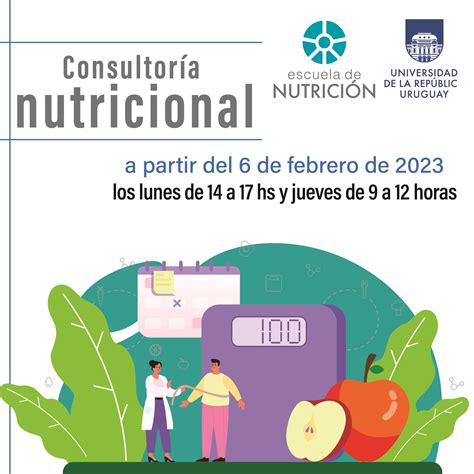 consultoría de nutrición.